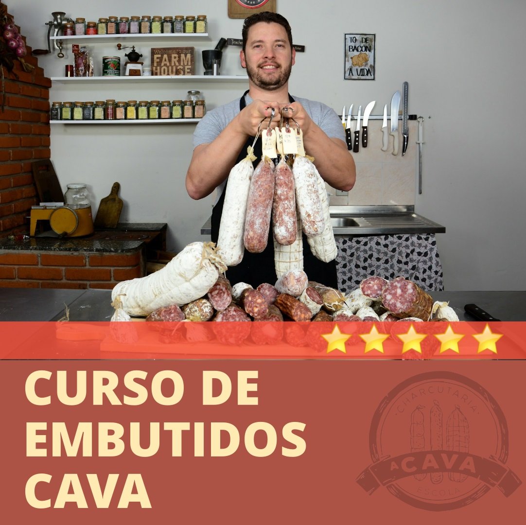 Curso de Embutidos CAVA Químico Peterson Rebechi Curso Online