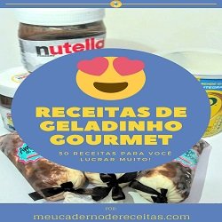 E-book 50 Receitas De Geladinho Gourmet