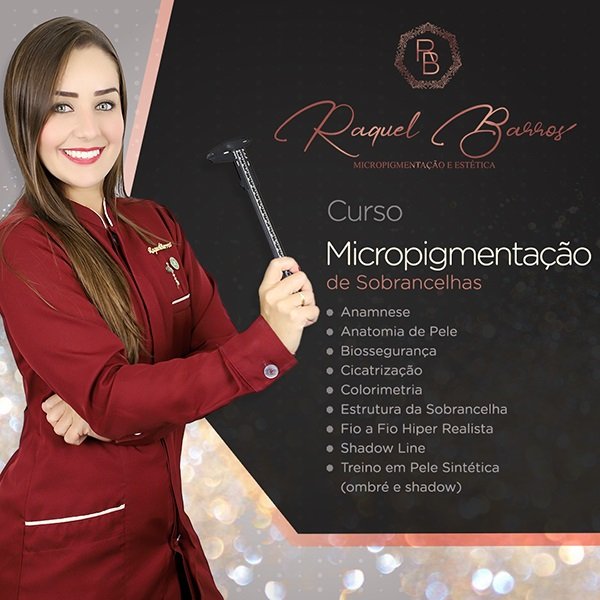 Curso Micropigmentação de Sobrancelhas