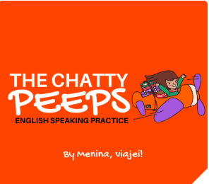 curso Chatty Peeps English Speaking Practice Laís Gonçalves ( Menina Viajei)