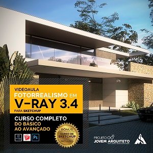 V-Ray 3.4 para Sketchup é um Curso Completo do Básico ao Avançado Compras Digitais Dicas de Cursos