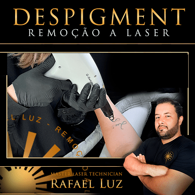 Curso DESPIGMENT - Remoção a Laser de Tatuagem e Micropigmentação de Sobrancelhas