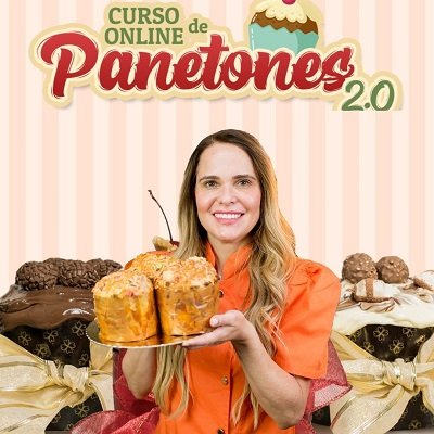 Curso Online de Panetones 2.0 Chef Confeiteira formada em Paris, Ísis Alvarez, 