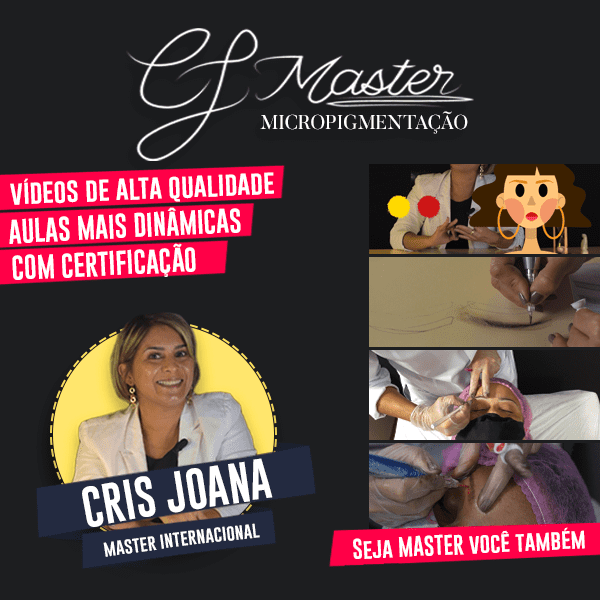  CJ MASTER - CURSO DE MICROPIGMENTAÇÃO DE SOBRANCELHAS 