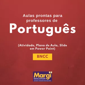 KIT Aulas prontas de portugues para professores