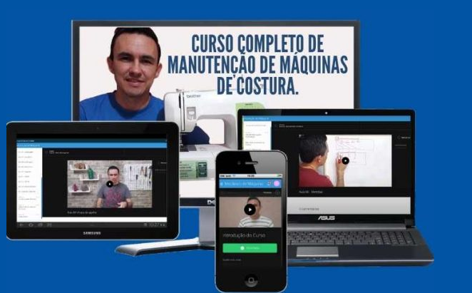 Curso completo Manutenção de Máquina de costura