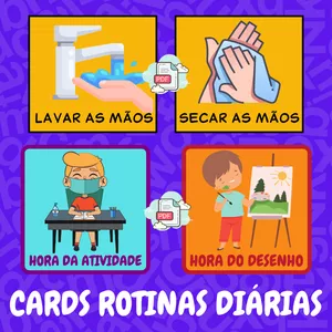 CARDS ROTINAS DIÁRIAS
