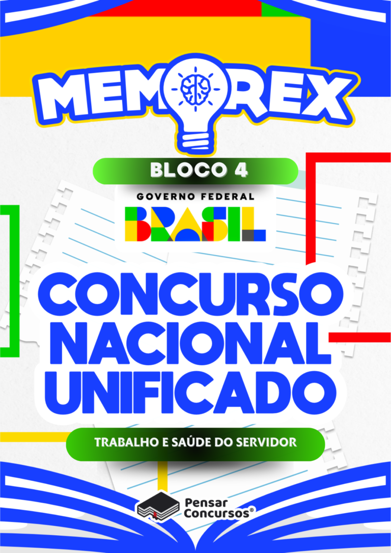 Memorex 4 CNU: Aprenda de Forma Eficiente para o Concurso Nacional Unificado!