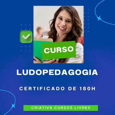 Ludopedagogia com Certificado de 180h – Criativa Cursos Livres