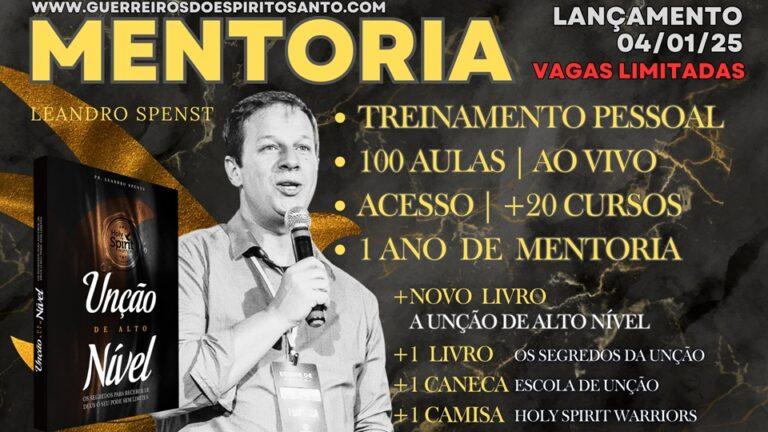 Mentoria Leandro Spenst | Avivalistas de Elite do Espírito Santo: Um Caminho Transformador para o Desenvolvimento Espiritual
