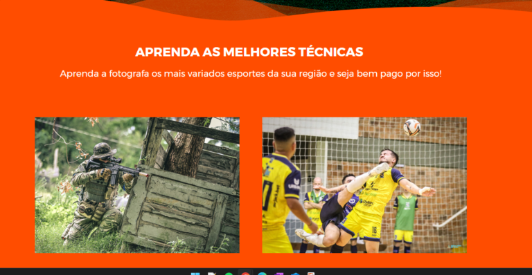 🎯 Curso Fórmula da Fotografia Esportiva: De Zero a R$10 Mil por Mês com Gabriel Haesbaert