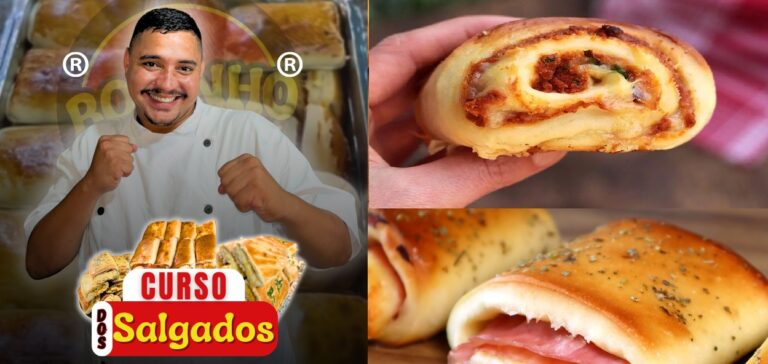Curso Salgados de forno + Benefícios: Guia Completo e Prático para Lucrar em Seu Negócio