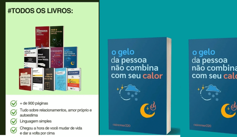 Combo de E-books de Caio César da Silva