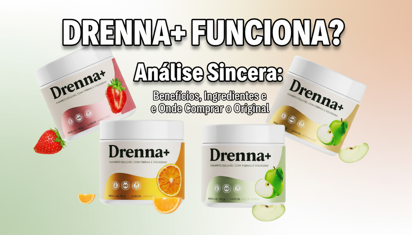 Drenna+ Funciona? Descubra como este Suplemento Natural ajuda a Combater o Inchaço e o Metabolismo Lento Compras Digitais