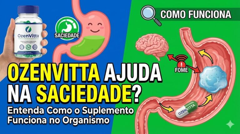 OzenVitta Ajuda na Saciedade? Entenda Como o Suplemento Funciona no Organismo