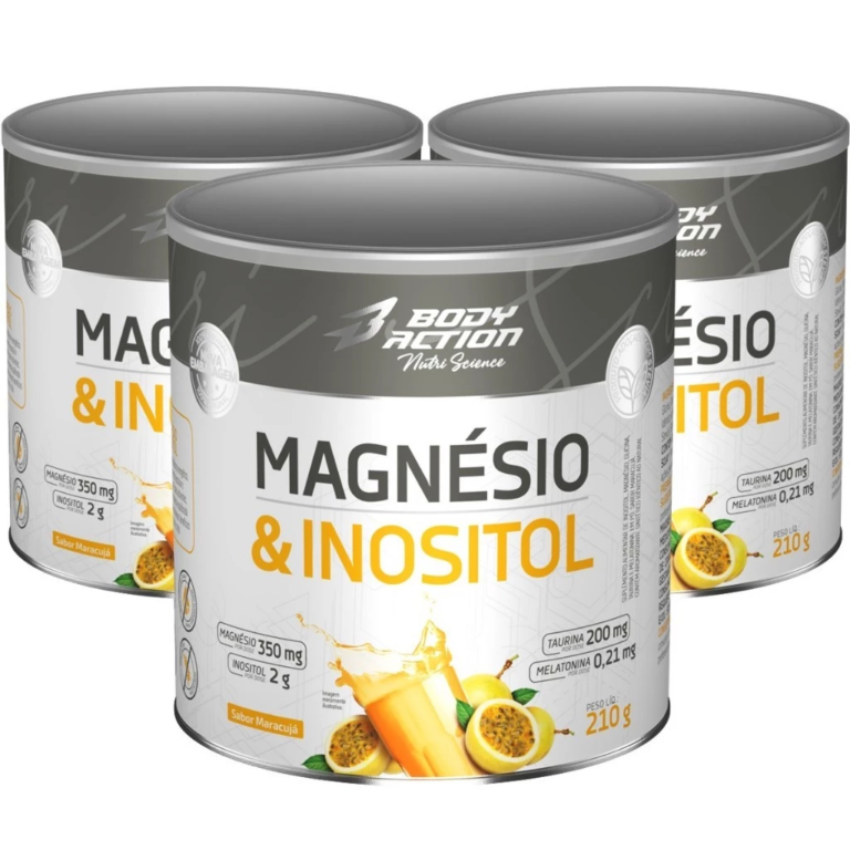 Kit 3x Magnésio e Inositol Taurina Melatonina 210g Bodyaction — o combo que está dominando as buscas de quem quer dormir melhor e acordar com mais energia