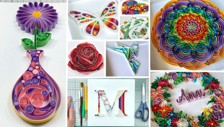 Momo Quilling MasterClass – Mohara | Paper Quilling Profissional que Vende Arte, Não Hobby