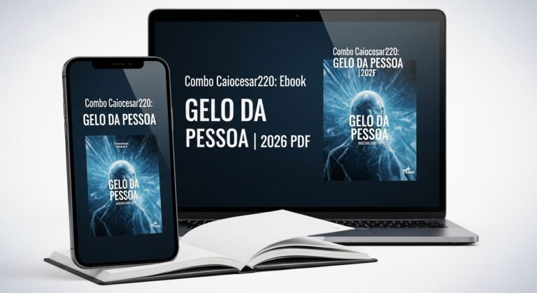 Combo Caiocesar220: Ebook GELO DA PESSOA |2026 PDF
