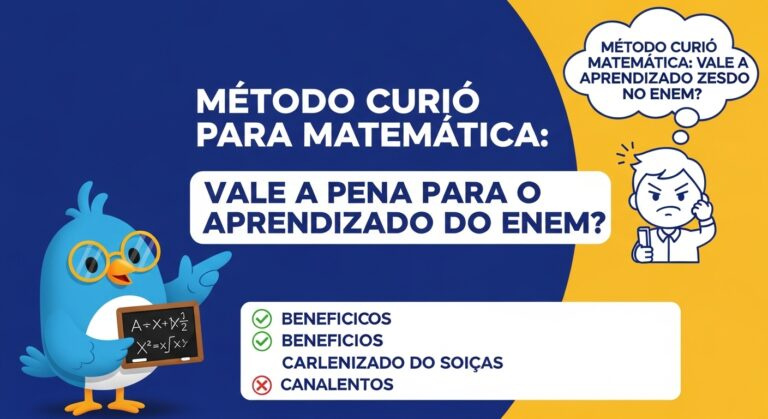 Método Curió Matemática: Valea a Pena para Base Zero no Enem?