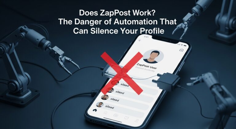 ZapPost Funciona? O Perigo da Automação que Pode Silenciar seu Perfil