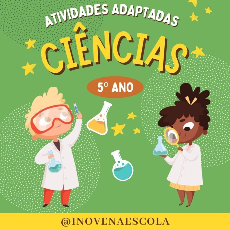 Ciências 5º ano Atividades Adaptadas – Fabiane Schwade | BNCC