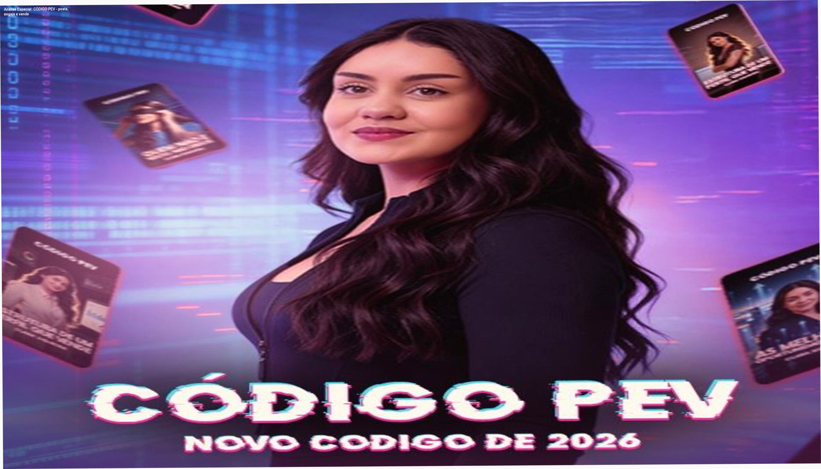 Capa do produto CÓDIGO PEV - posta, engaja e vende