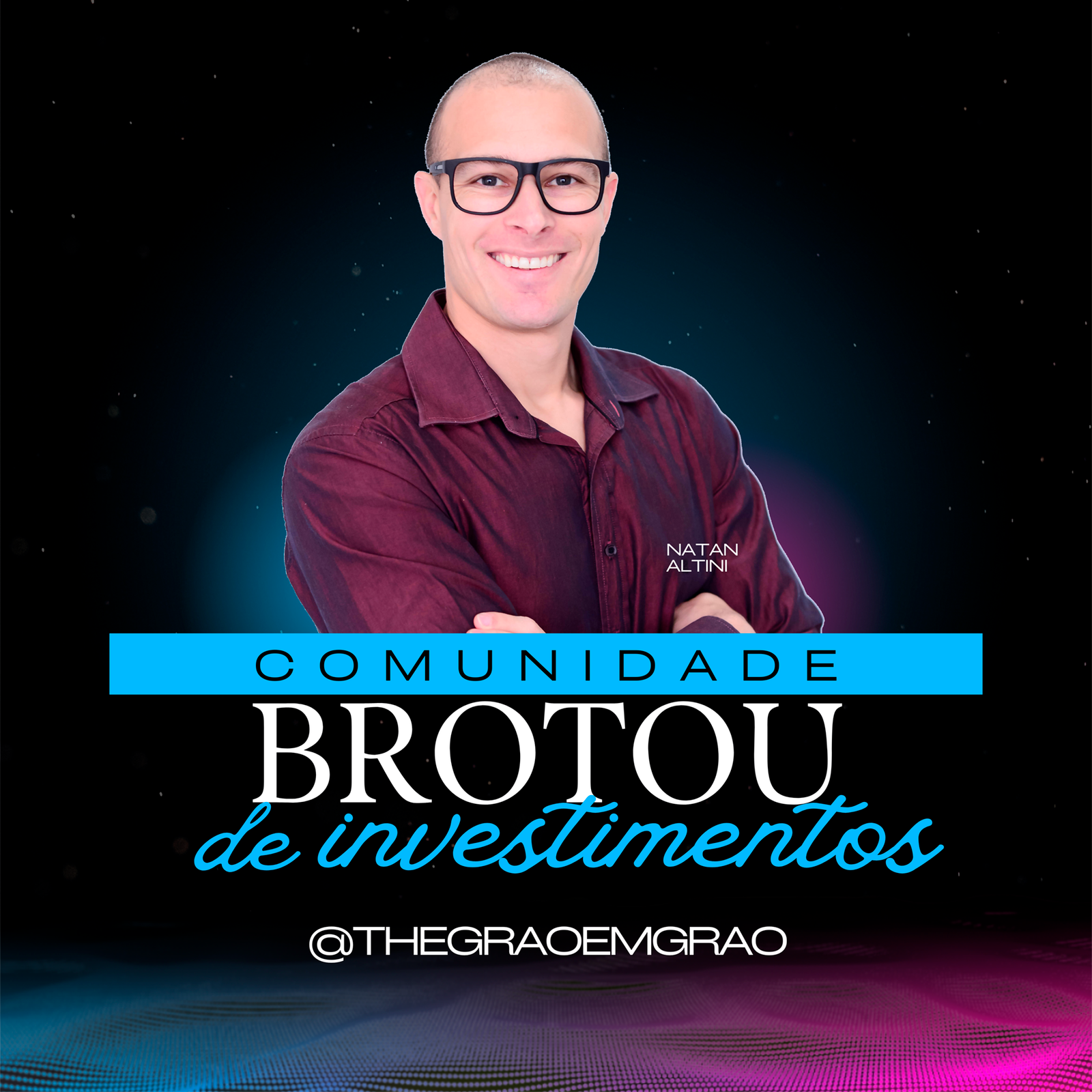 Capa do produto "Comunidade Brotou - Plantando a Carteira Previdenciária", "autor_produtor": "Natan Altini",