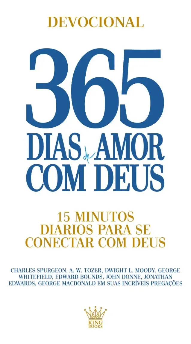 Capa do livro Devocional 365 Dias de Amor com Deus, 224 páginas, preço R$19,68, autor Instituto Brasileiro de Cultura