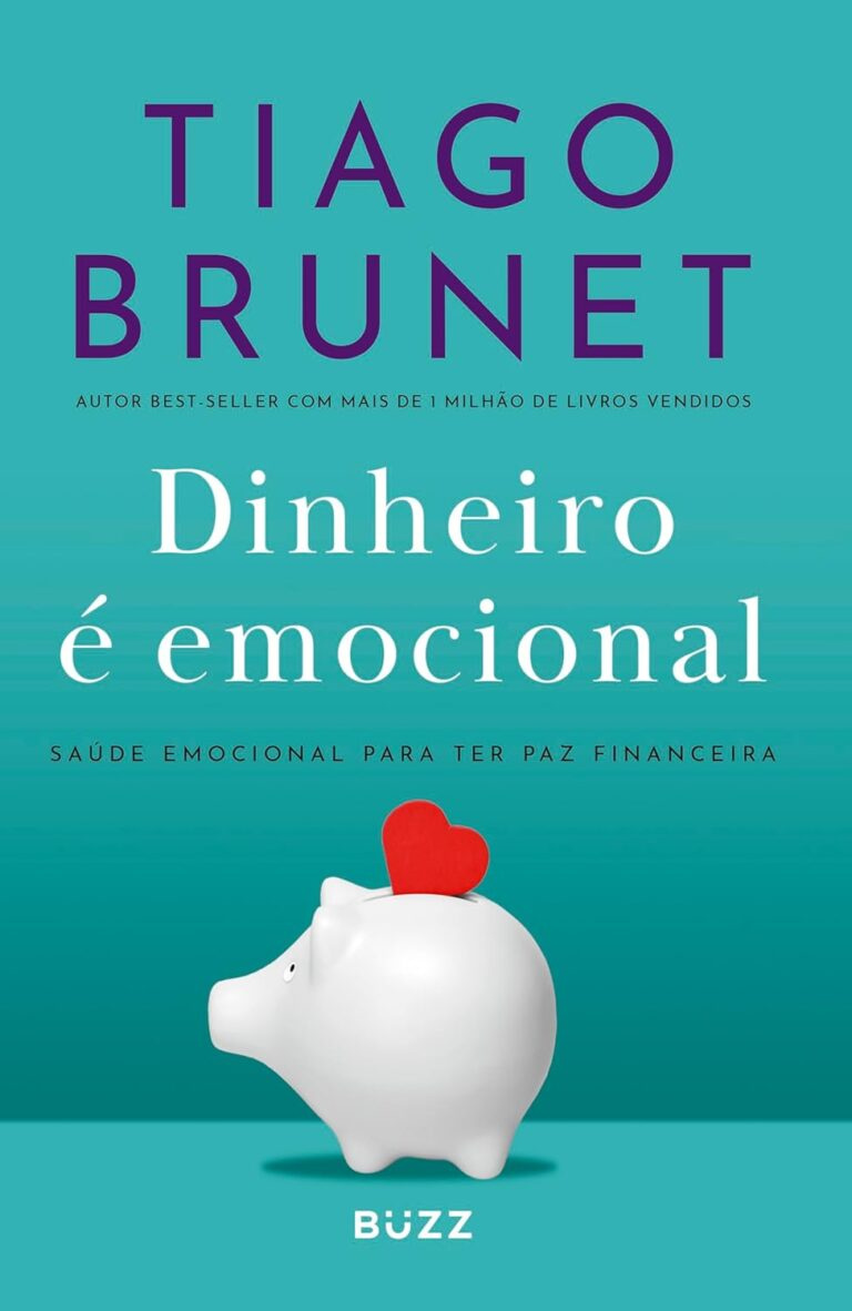 Capa do eBook Dinheiro é emocional mostrando pessoa refletindo sobre finanças e emoções