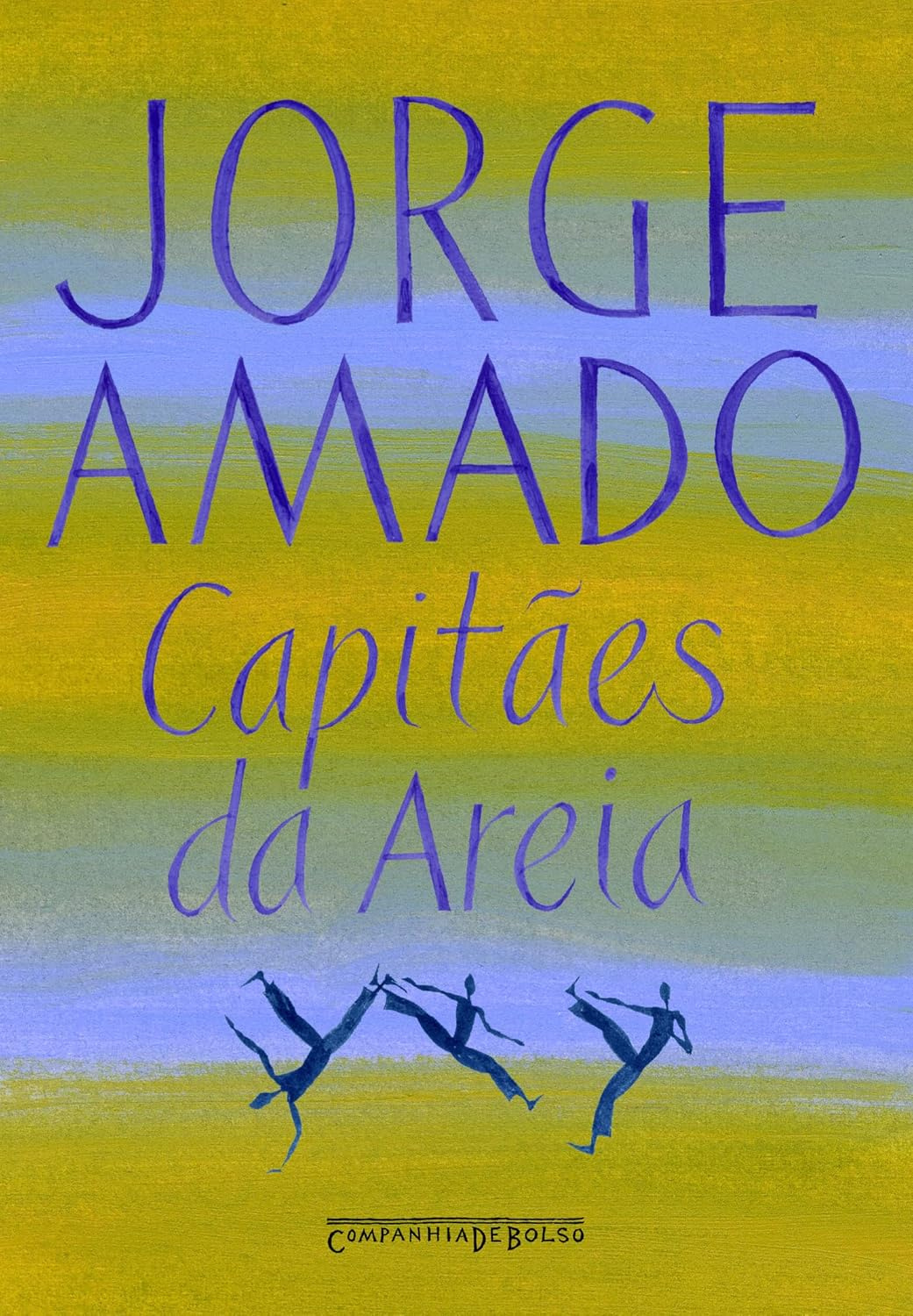Capa do livro Capitães da Areia de Jorge Amado edição de bolso Companhia de Bolso com meninos no trapiche