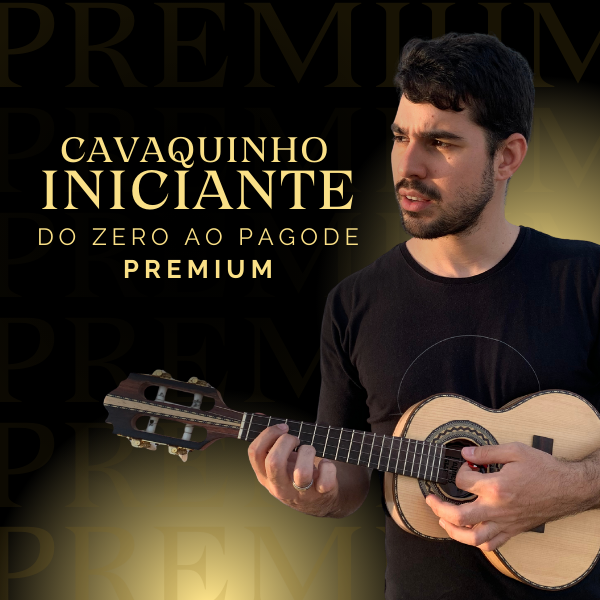 Curso completo de cavaquinho para iniciantes do zero ao pagode com 120 aulas práticas e método simplificado