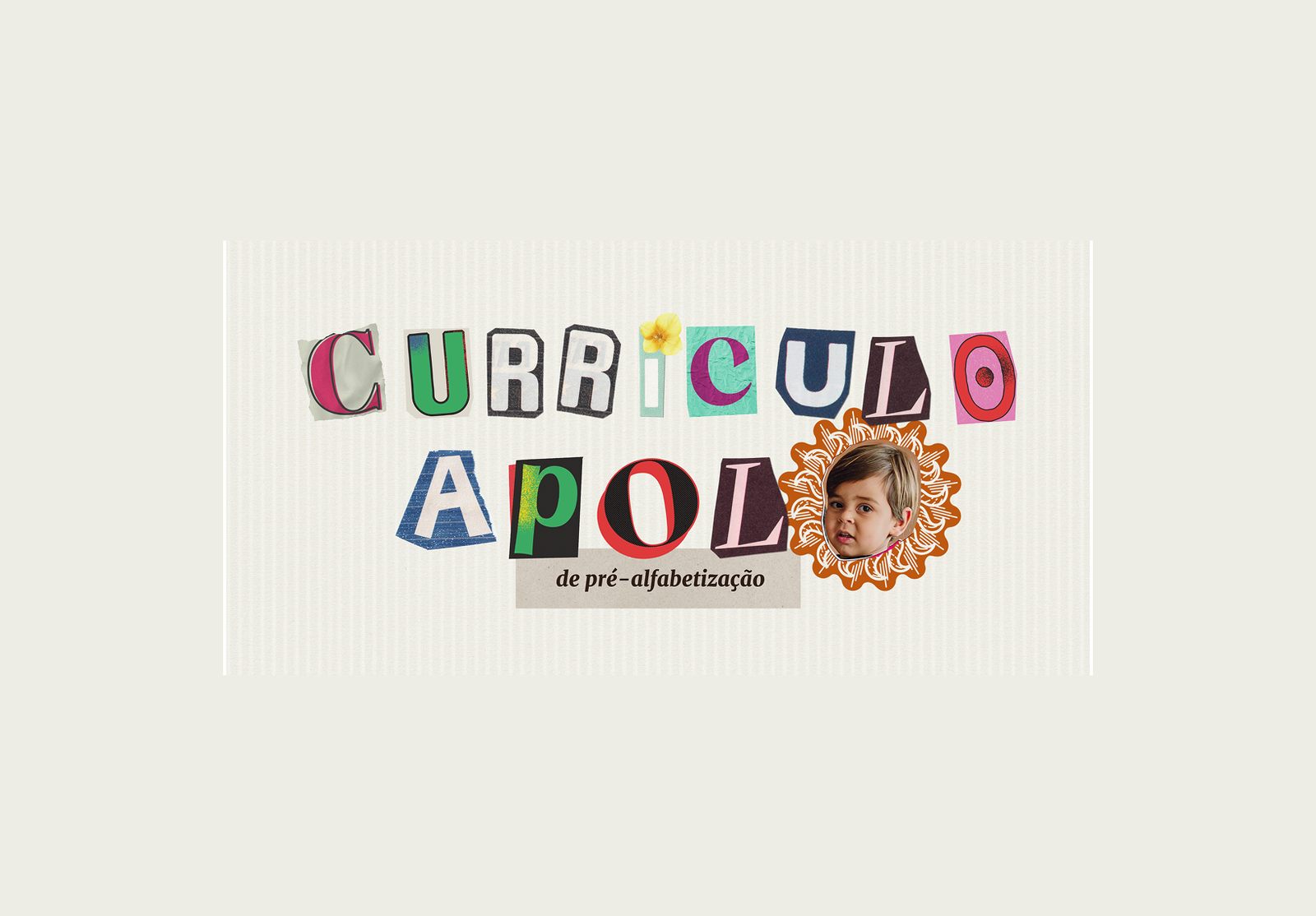Capa do Currículo Apolo para pré-alfabetização de crianças de 2 a 5 anos, plano de 7 meses por R$98