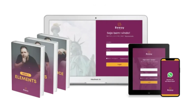 Professor Jonas ensinando inglês no curso online Beway 2.0 com foco em conversação real