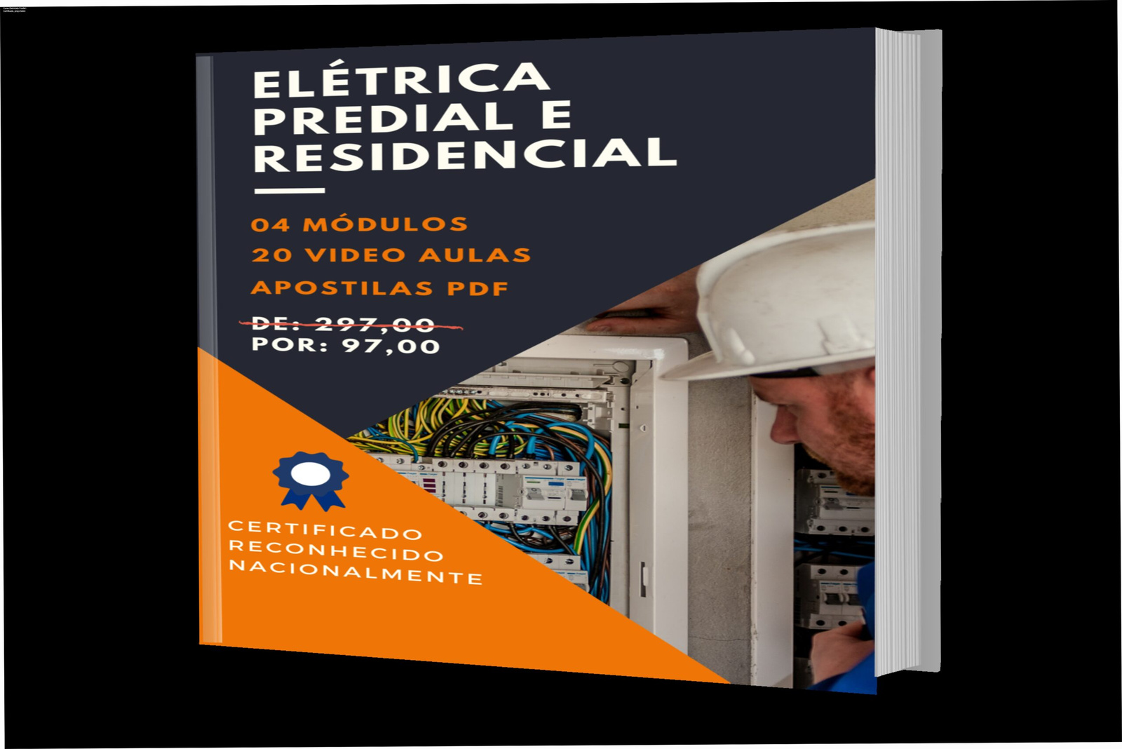Imagem ilustrando o Curso Elétrica Predial e Residencial com certificado profissional