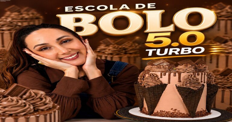Curso Escola de Bolos 5.0 Turbo de Marrara Bortoloti para iniciantes