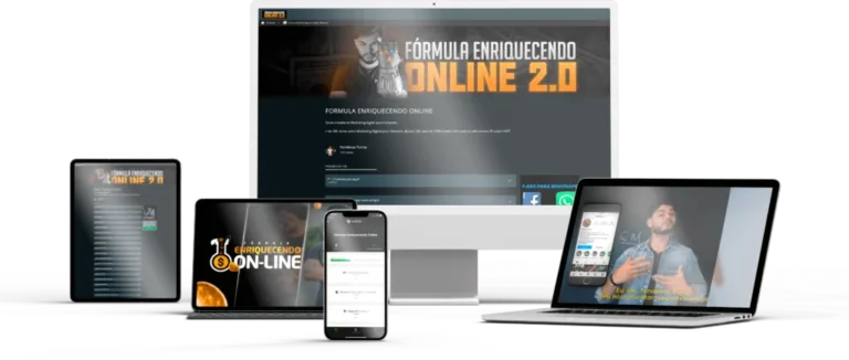 Fórmula Enriquecendo Online VIIP curso de marketing digital de Tondimas Torres