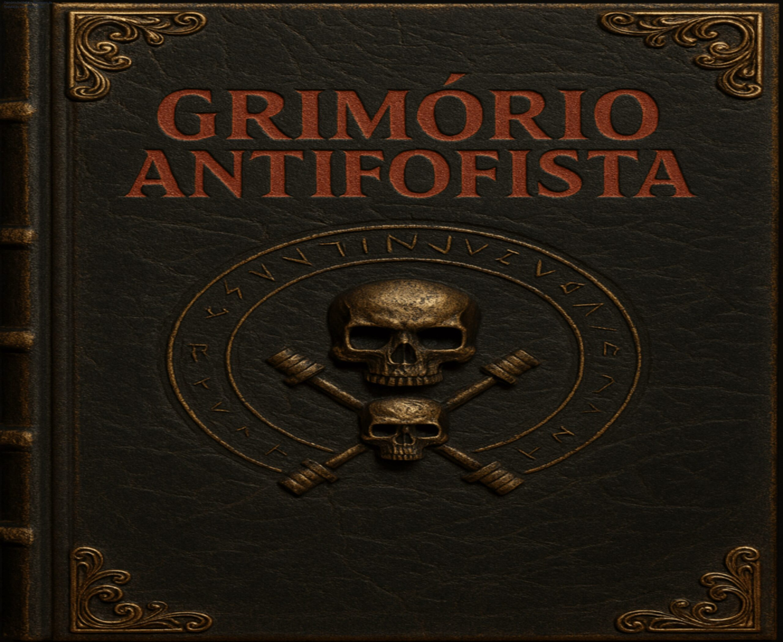 Capa do Grimório Antifofista mostrando como proteger sua reputação ao evitar fofocas
