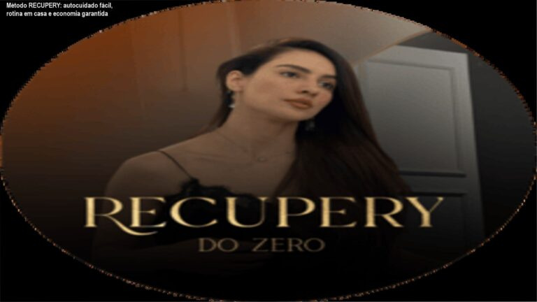 Imagem ilustrativa do Método RECUPERY mostrando mulher aplicando rotina capilar simples em casa