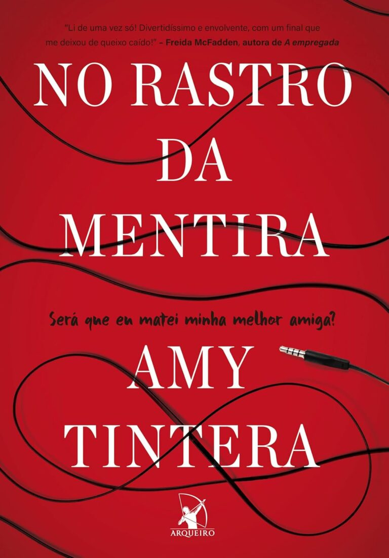 Capa do livro No Rastro da Mentira de Amy Tintera, destaque para o título e autor
