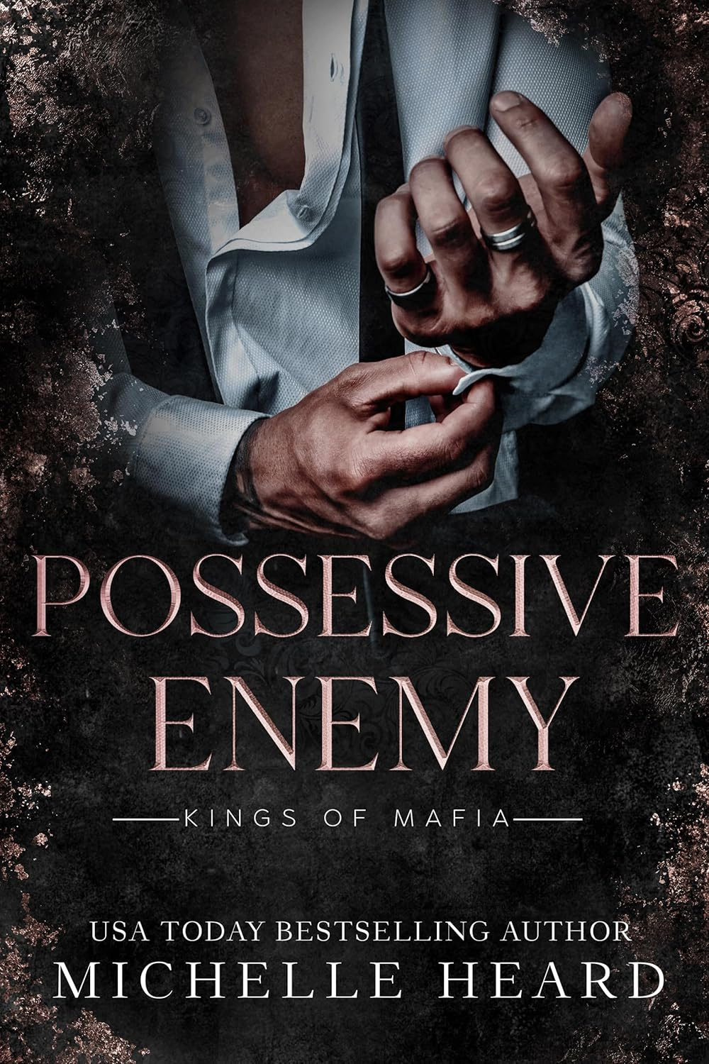 Capa do eBook 'Possessive Enemy' de Michelle Heard, romance de máfia em inglês