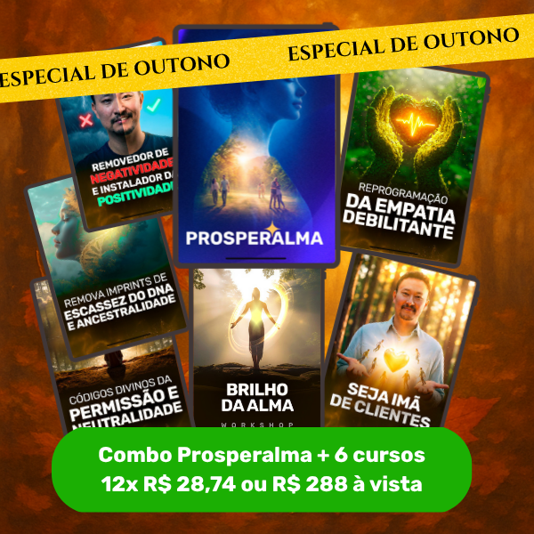 Imagem do curso Prosperalma mostrando energia de Luz Estelar e abundância
