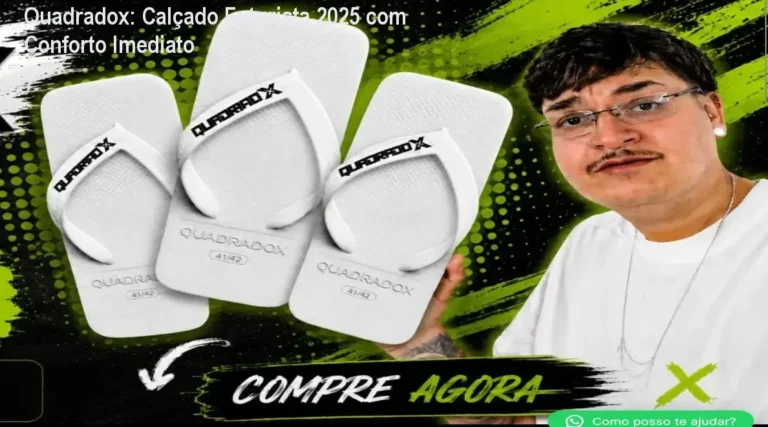 Quadradox, tênis quadrado de 2025, mostrando conforto ao caminhar