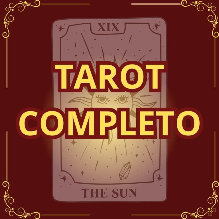 Imagem ilustrativa do curso Tarot Completo mostrando cartas dos 78 arcanos e o instrutor Lunação Esoterismo