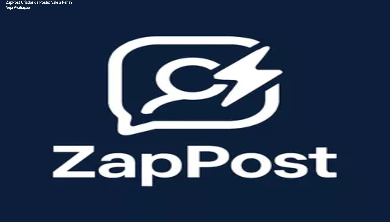 Tela de WhatsApp recebendo posts prontos do ZapPost para redes sociais