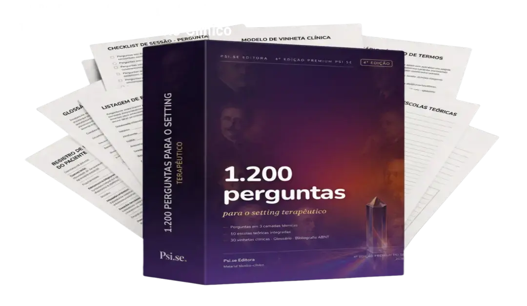 1.200 Perguntas para o Setting Terapêutico – Repertório Clínico