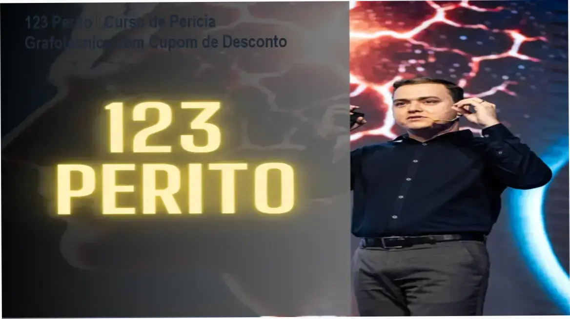 123 Perito de Gustavo Rodrigues – oferta de cupom de desconto na compra