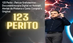 123 Perito - Perícia Grafotécnica - Documentoscopia Digital no Hotmart: Alertas de Pirataria e Como Comprar o Original.