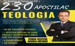 230 Apostilas de Teologia em PDF + Bônus – Estudo Completo