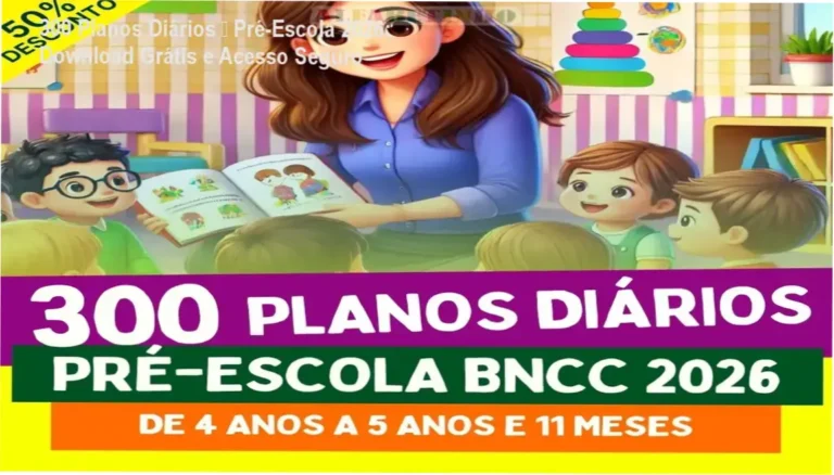 300 Planos Diários Alfabetinho download, acesso gratuito ou licença