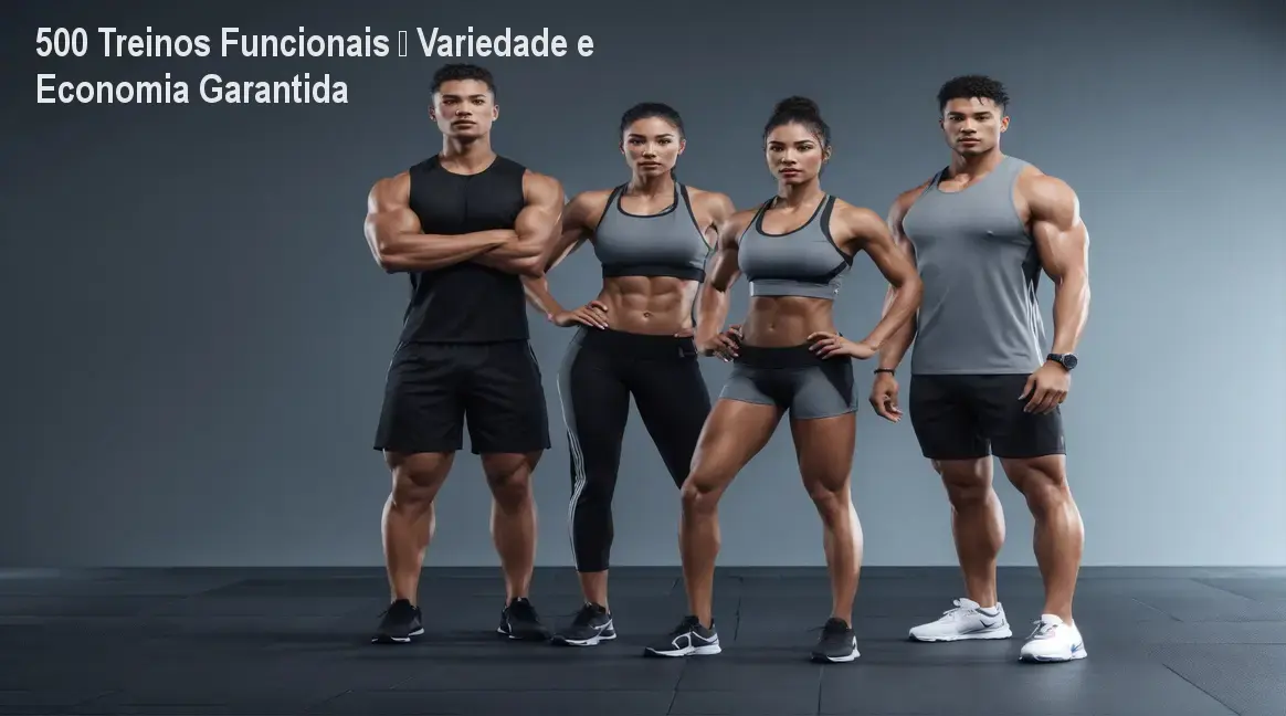 500 Treinos Funcionais – Variedade e Economia Garantida